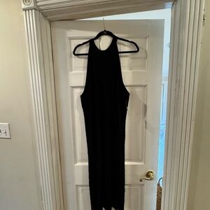 Old Navy Black Halter Bodycon Dress